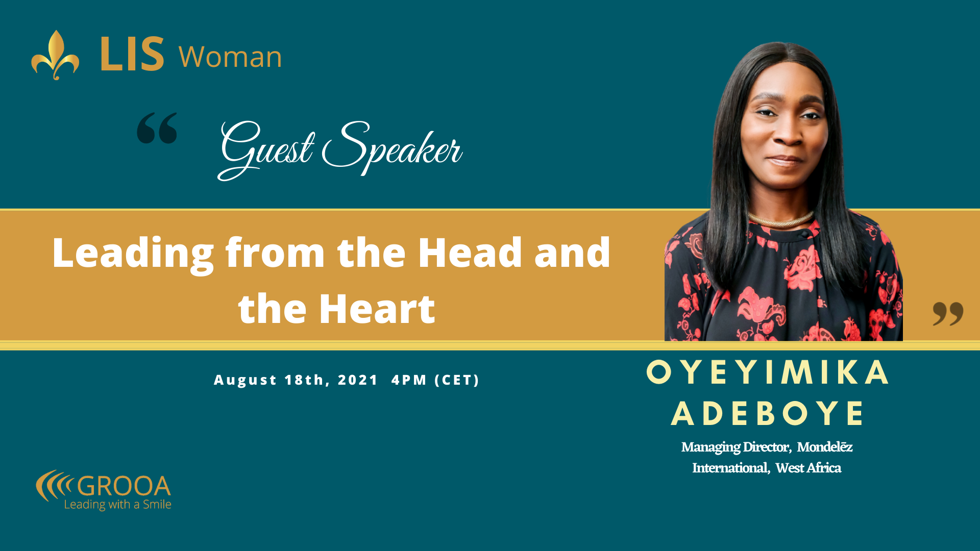 Guest Speaker - Oyeyimika Adeboye