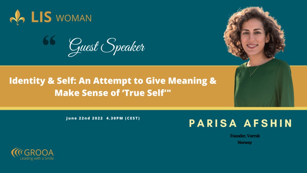 Parisa Hove founder of Varrak Inspirational Speaker For LIS woman Grooa