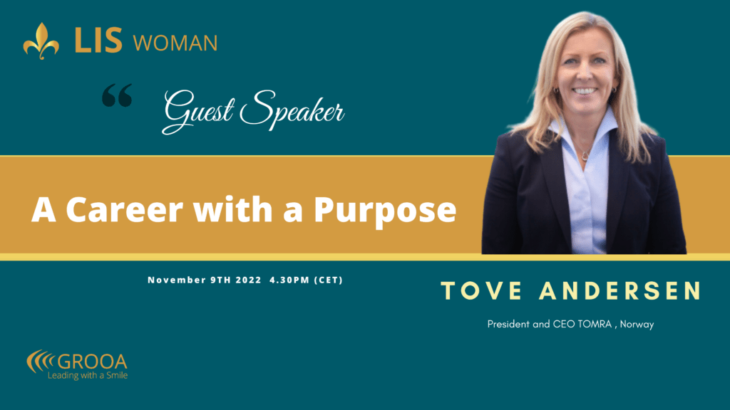 Tove Andersen, Inspirational Speaker for Grooa. 